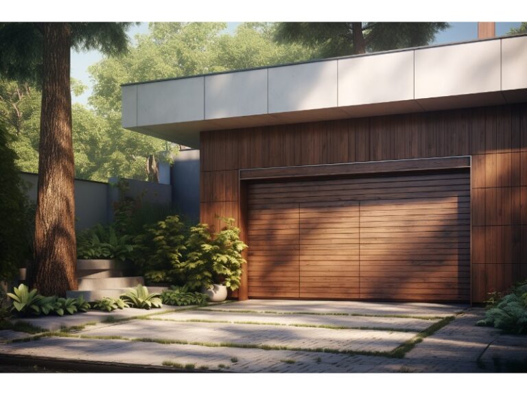 Garage door utilizing top of the line garage door openers in Ardmore, PA.