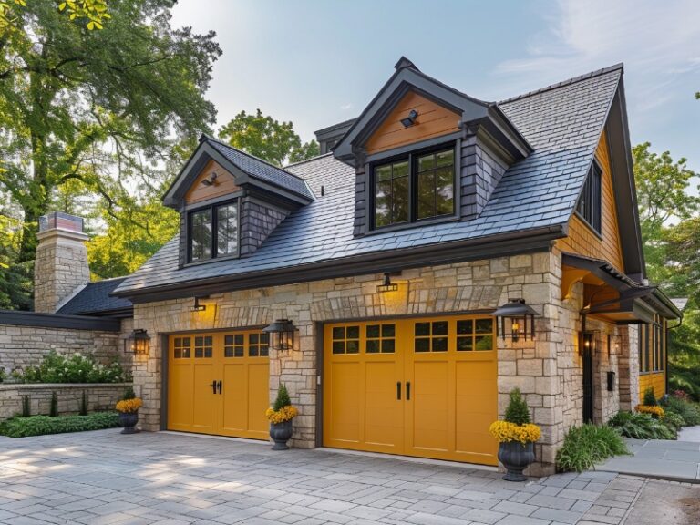 Garage door in Berwyn, PA, installed, maintained, and repaired by Dreifuss Garage Doors.