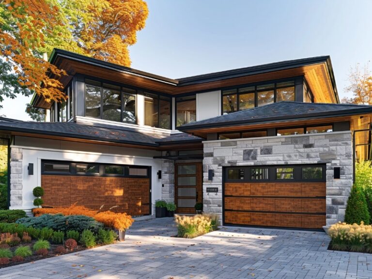 A smoothly operating garage door after some common quick fixes.