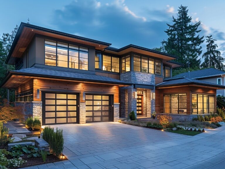 Advanced, super quiet, newly installed, upgraded belt drive on a glass garage door.